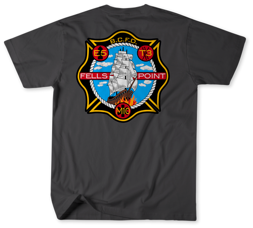 Unofficial Baltimore City Fire Department Engine 5, Truck 3 and Medic 10 Shirt v1 Unofficial Baltimore City Fire Department Engine 5, Truck 3 and Medic 10 Shirt v1
