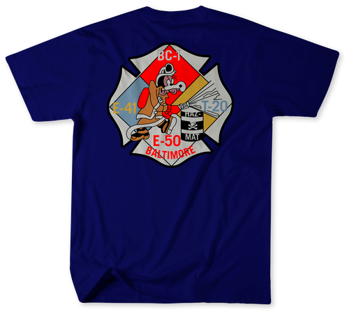 Unofficial Baltimore City Fire Department Engine 50 Shirt v3 Unofficial Baltimore City Fire Department Engine 50 Shirt v3