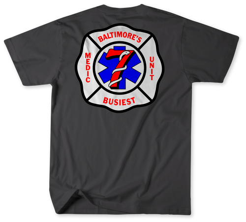 Unofficial Baltimore City Fire Department Medic 7 Shirt Unofficial Baltimore City Fire Department Medic 7 Shirt