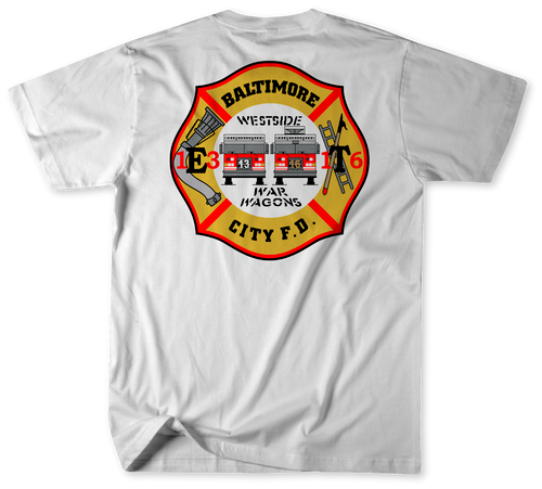 Unofficial Baltimore City Fire Department Engine 13 Shirt Unofficial Baltimore City Fire Department Engine 13 Shirt