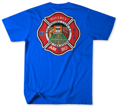 Unofficial Baltimore City Fire Department Ambo 3 Shirt