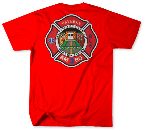 Unofficial Baltimore City Fire Department Ambo 3 Shirt