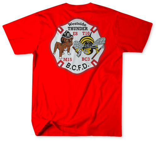 Unofficial Baltimore City Fire Department Harlem Park Station Shirt
