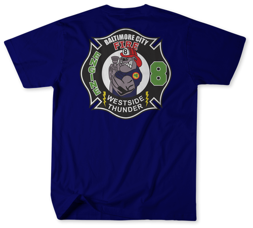 Unofficial Baltimore City Fire Department Engine 8 Shirt Unofficial Baltimore City Fire Department Engine 8 Shirt