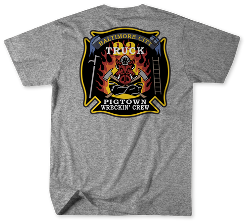 Unofficial Baltimore City Fire Department Truck 23 Shirt