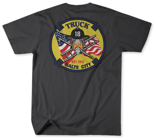 Unofficial Baltimore City Fire Department Truck 18 Shirt Unofficial Baltimore City Fire Department Truck 18 Shirt