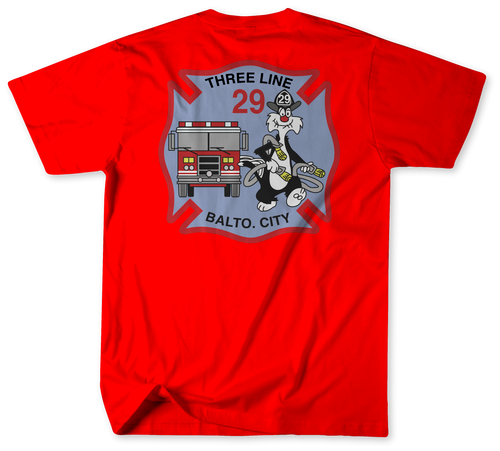 Unofficial Baltimore City Fire Department Engine 29 Shirt v1 Unofficial Baltimore City Fire Department Engine 29 Shirt v1