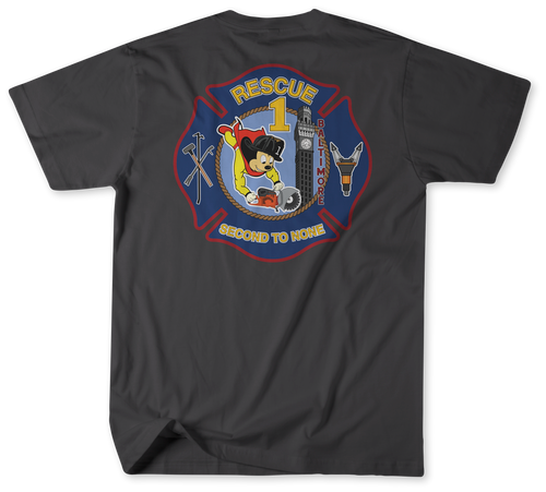 Unofficial Baltimore City Fire Department Rescue 1 Shirt v1