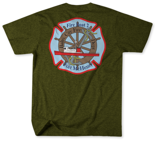 Unofficial Baltimore City Fire Department Boat 2 "Mayor Thomas D'Alesandro Jr."Shirt