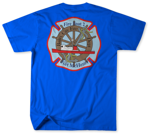 Unofficial Baltimore City Fire Department Boat 2 "Mayor Thomas D'Alesandro Jr."Shirt