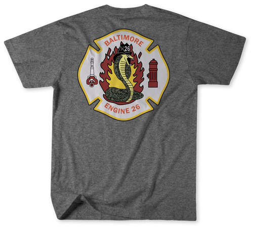Unofficial Baltimore City Fire Department Engine 26 Shirt Unofficial Baltimore City Fire Department Engine 26 Shirt