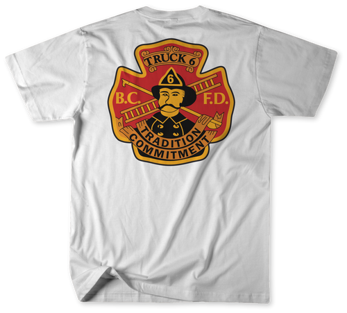 Unofficial Baltimore City Fire Department Truck 6 Shirt Unofficial Baltimore City Fire Department Truck 6 Shirt