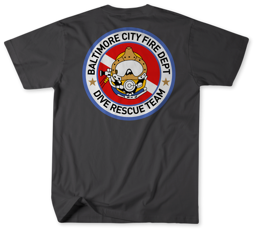 Unofficial Baltimore City Fire Department SCUBA 1 Shirt Unofficial Baltimore City Fire Department SCUBA 1 Shirt