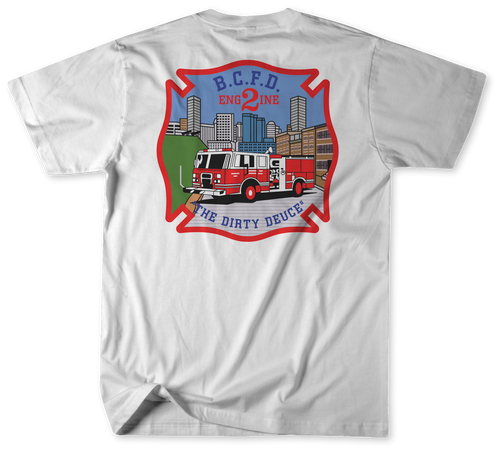 Unofficial Baltimore City Fire Department Engine 2 Shirt v3 Unofficial Baltimore City Fire Department Engine 2 Shirt v3