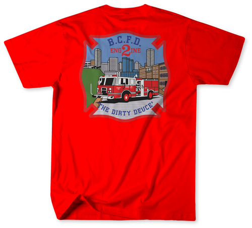 Unofficial Baltimore City Fire Department Engine 2 Shirt v3 Unofficial Baltimore City Fire Department Engine 2 Shirt v3