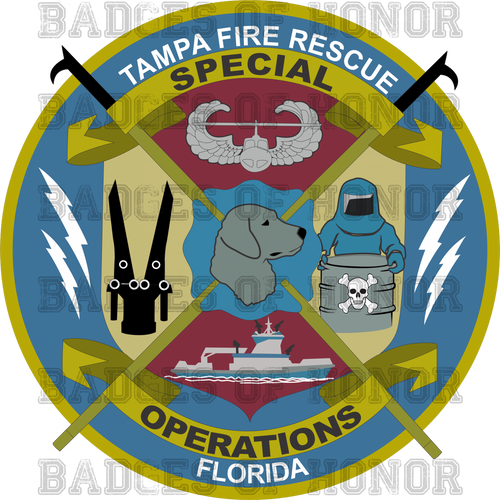 Tampa Fire Rescue Special Operations Shirt