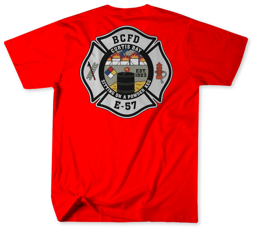 Unofficial Baltimore City Fire Department Engine 57 Shirt v1 Unofficial Baltimore City Fire Department Engine 57 Shirt v1