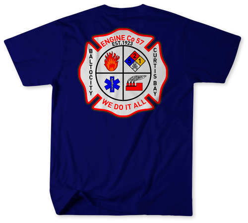 Unofficial Baltimore City Fire Department Engine 57 Shirt v2 Unofficial Baltimore City Fire Department Engine 57 Shirt v2