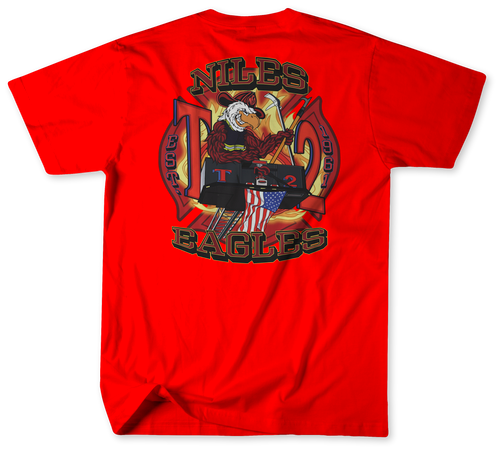 Unofficial Niles Fire Department Station 2 Truck Shirt