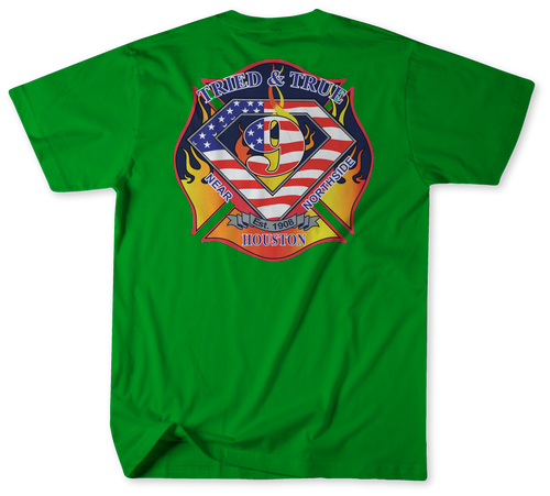 Unofficial Houston Fire Station 9 Shirt 