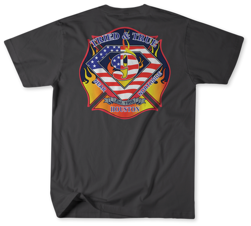 Unofficial Houston Fire Station 9 Shirt 
