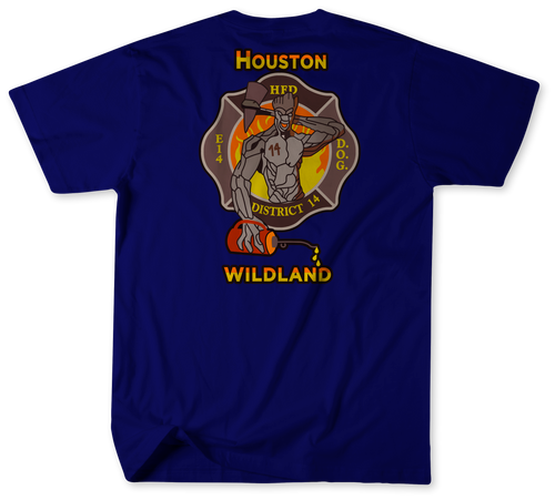 Unofficial Houston Fire Station 14 Shirt v1