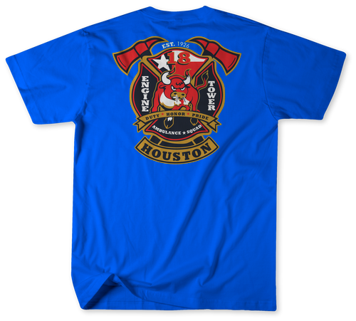 Unofficial Houston Fire Station 18 Shirt 