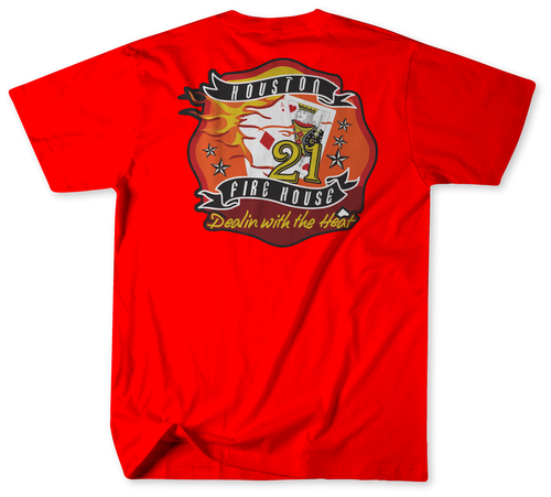 Unofficial Houston Fire Station 21 Shirt 