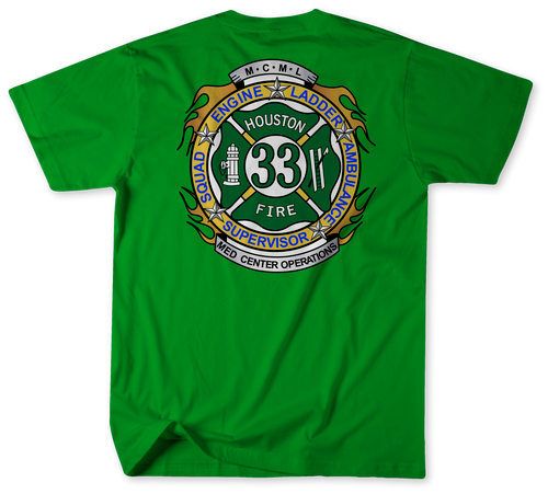 Unofficial Houston Fire Station 33 Shirt