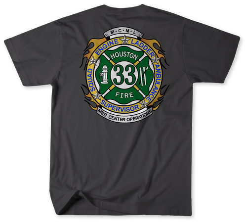 Unofficial Houston Fire Station 33 Shirt