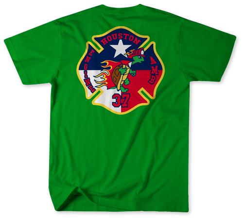Unofficial Houston Fire Station 37 Shirt v2