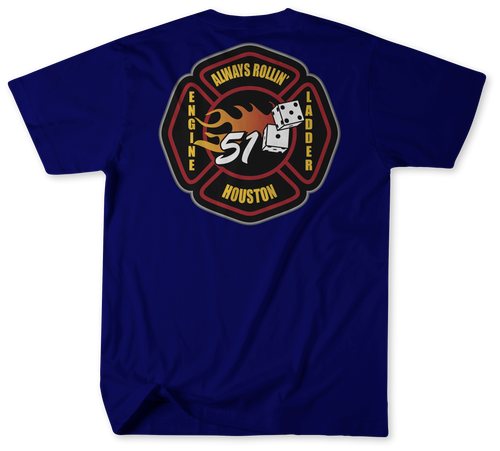 Unofficial Houston Fire Station 51 Shirt 