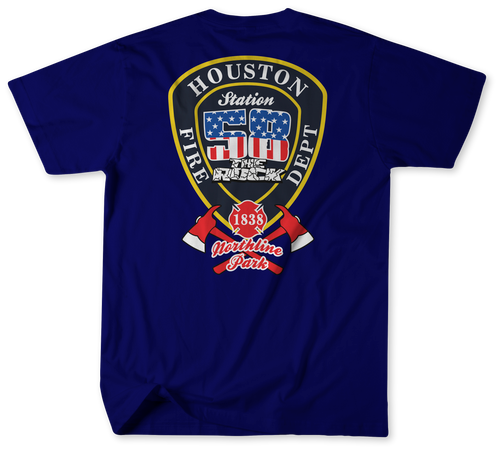 Unofficial Houston Fire Station 58 Shirt 