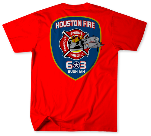 Unofficial Houston Fire Station 63 Shirt 