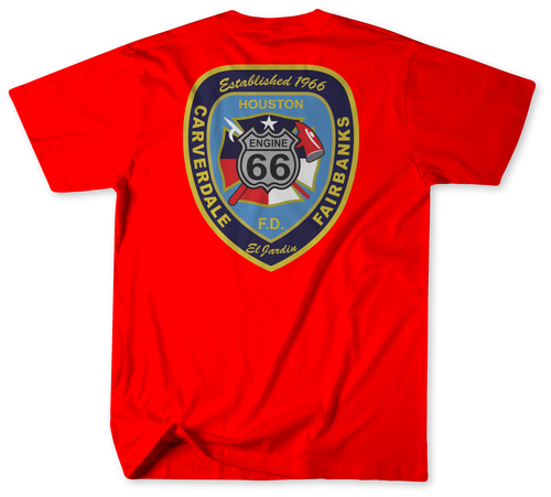 Unofficial Houston Fire Station 66 Shirt