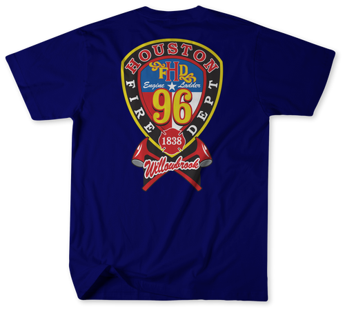 Unofficial Houston Fire Station 96 Shirt 