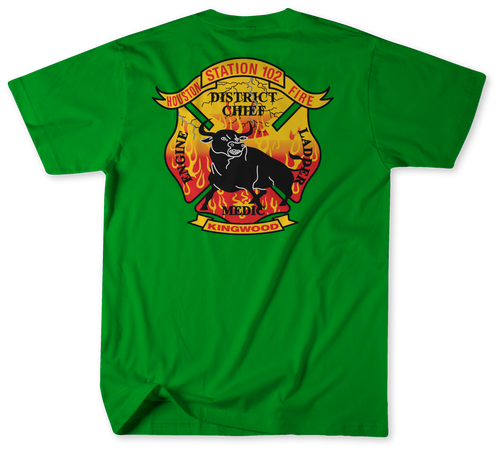 Unofficial Houston Fire Station 102 Shirt 