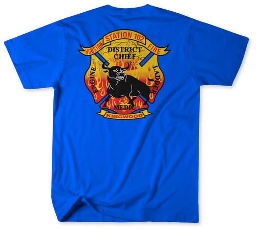 Unofficial Houston Fire Station 102 Shirt 
