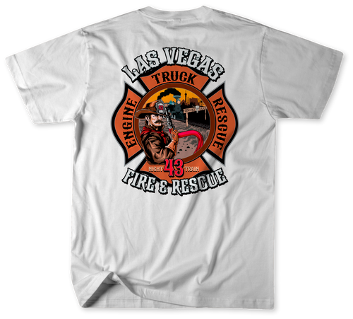 Unofficial Las Vegas Fire Rescue Station 43 Shirt v2