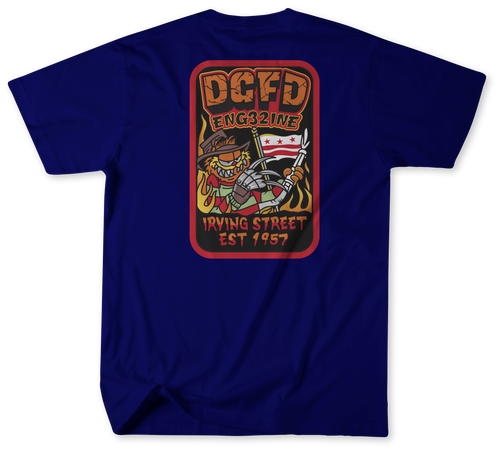 DC Fire Department Station 32 Shirt v4