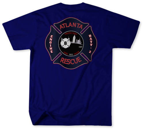 Unofficial Atlanta Fire Rescue Station 8 Shirt v1