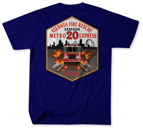 Unofficial Atlanta Fire Rescue Station 20 Shirt v1