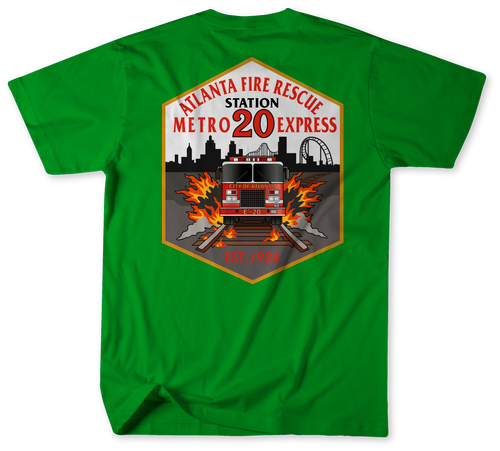 Unofficial Atlanta Fire Rescue Station 20 Shirt v1