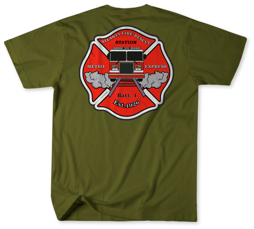 Unofficial Atlanta Fire Rescue Station 20 Shirt v2