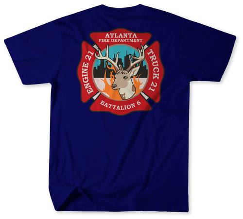Unofficial Atlanta Fire Rescue Station 21 Shirt v1