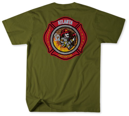 Unofficial Atlanta Fire Rescue Station 34 Shirt