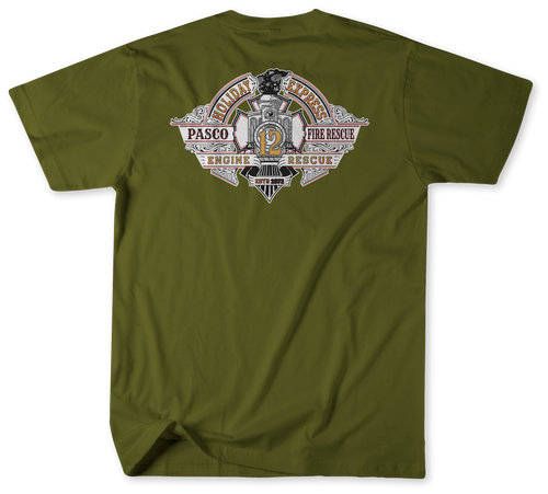 Pasco County Fire Rescue Station 12 Shirt v1 Pasco County Fire Rescue Station 12 Shirt v1