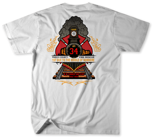 Pasco County Fire Rescue Station 34 Shirt v2 Pasco County Fire Rescue Station 34 Shirt v2