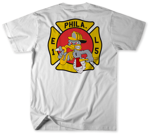 Unofficial  Philadelphia Fire Department Engine 1 Ladder 5 Shirt