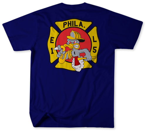 Unofficial  Philadelphia Fire Department Engine 1 Ladder 5 Shirt